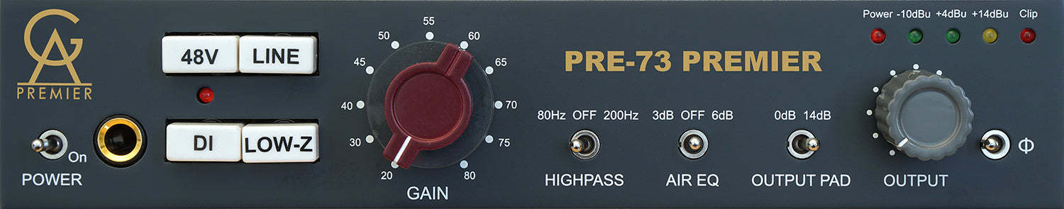 Golden Age Premier | Pre-73 Premier Microphone Preamp