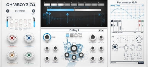 OHM Force | Ohmboyz Infinity Multi-tap Delay Plug-in