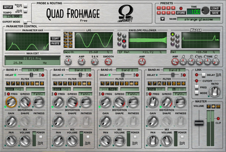 OHM Force | Quad Frohmage Effects Plug-in