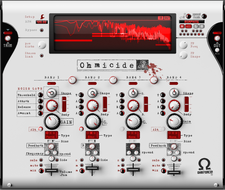 OHM Force | Ohmicide Distortion Plug-in