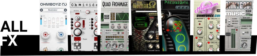 OHM Force | All Effects Bundle Plug-in Collection