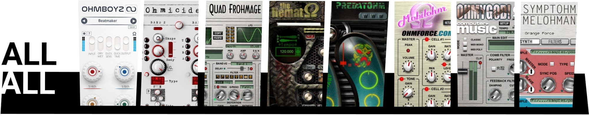 OHM Force | All All Bundle Plug-in Collection