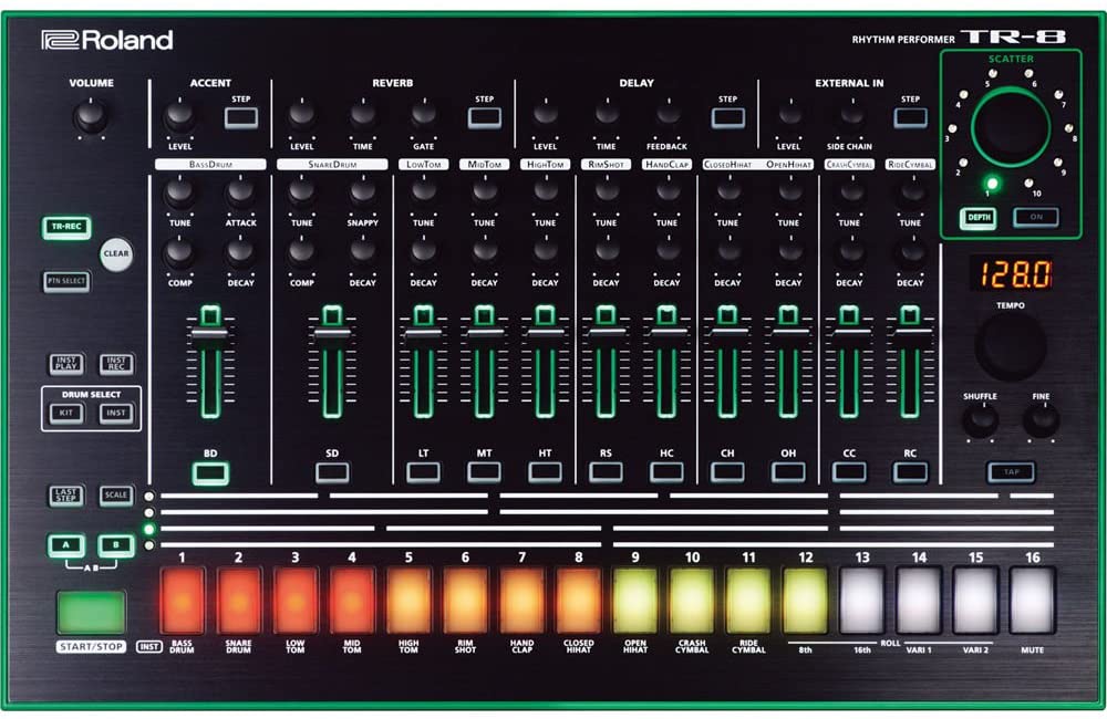Roland Aira TR-8 Rhythm Performer with expansions [USED EGYPT]