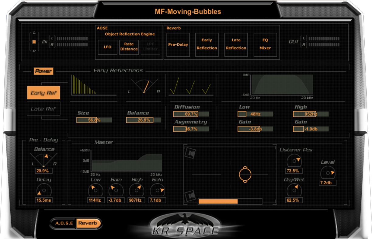 KResearch | KR-Space Multi-FX Plug-in