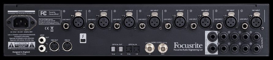 Focusrite Clarett 8PreX