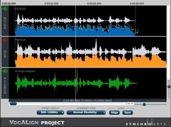 Synchro Arts VocALign Project 3 - License for Revoice Pro 4 Owners