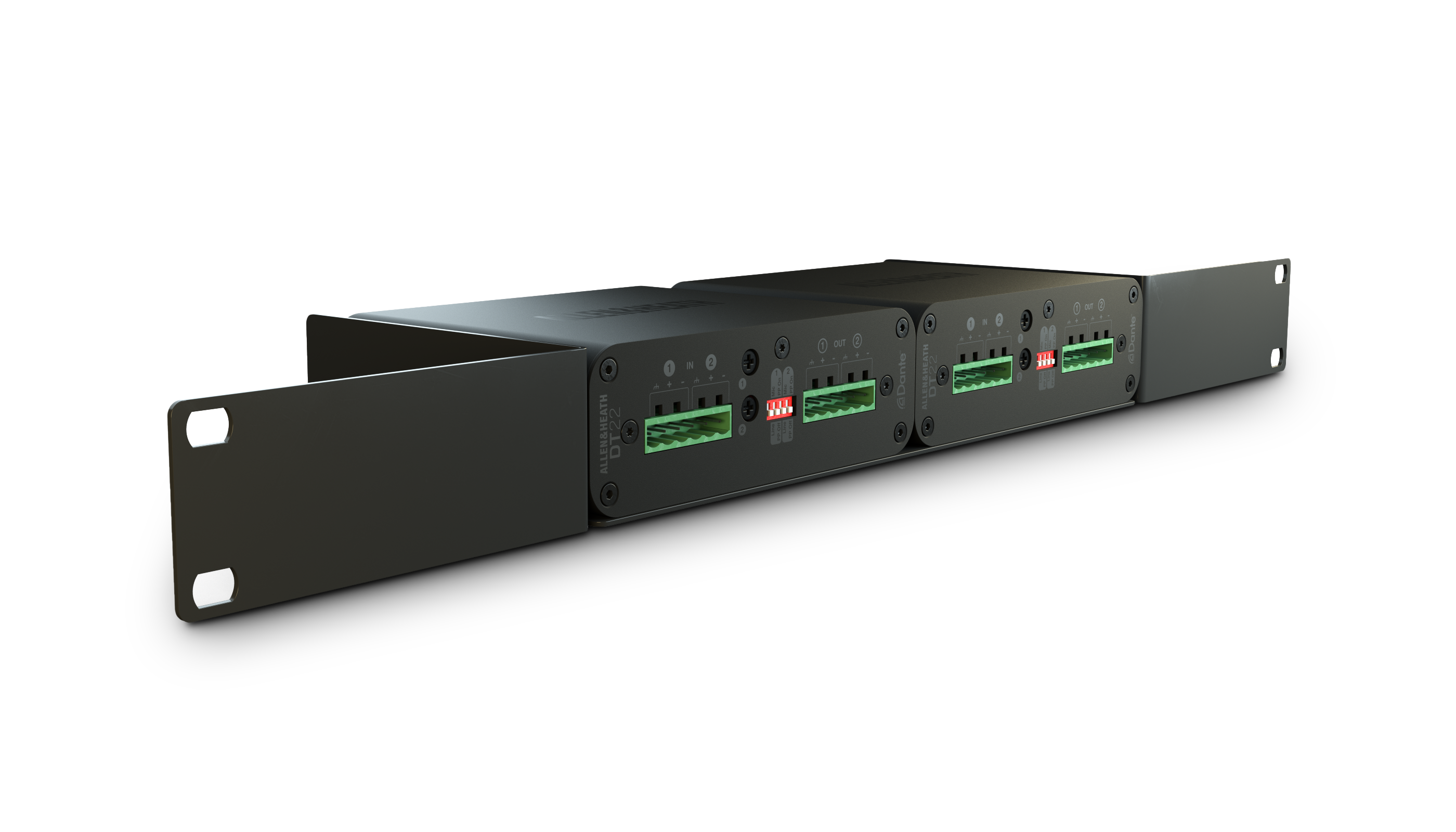 Allen & Heath | DT22 Dante 2 input, 2 output interface for DLive / Avantis / SQ Mixers