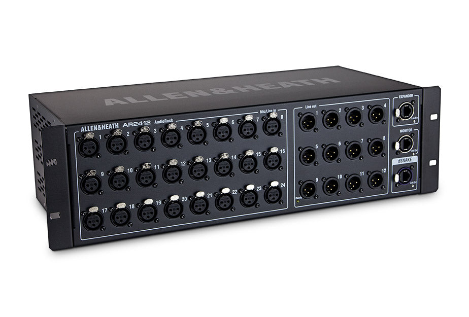 Allen & Heath | AR2412 24x12 I/O Expander for Qu / Avantis / SQ Mixers