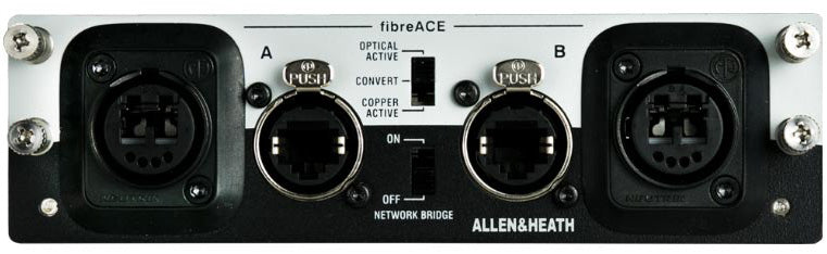 Allen & Heath | fibreACE Audio Networking Card for dLive