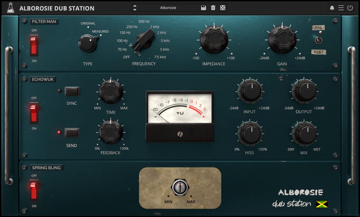 AudioThing | Alborosie Dub Station Effect Plug-in
