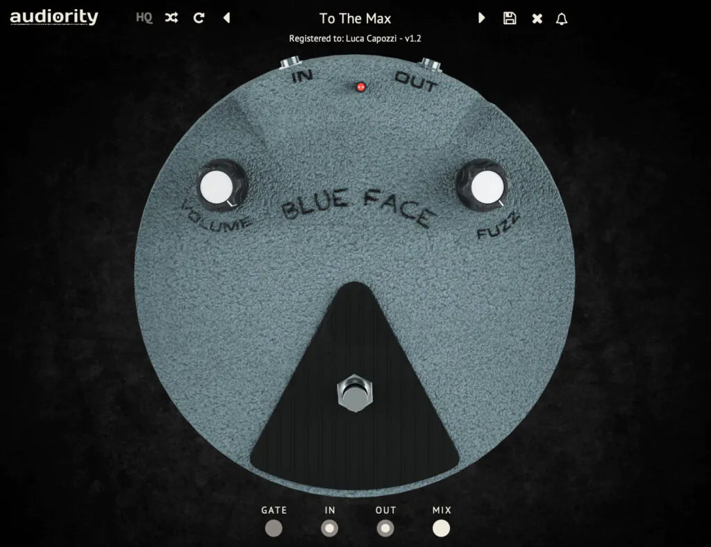 Audiority | Blue Face Fuzz Plug-in