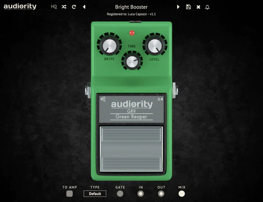 Audiority | Green Reaper GR9 Overdrive Plug-in
