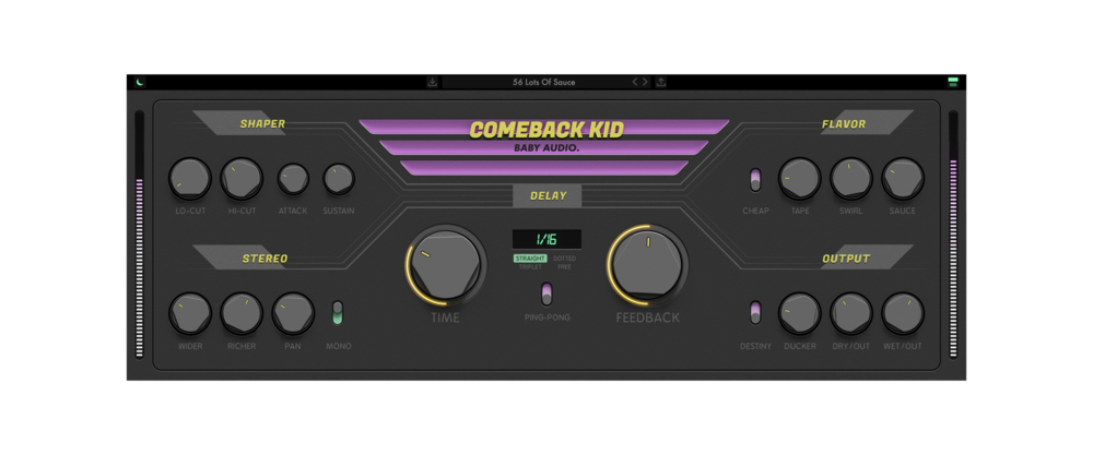 Baby Audio | Comeback Kid delay Plug-in