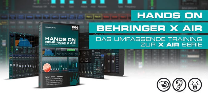 DVD-Lernkurs Hands On Behringer X Air