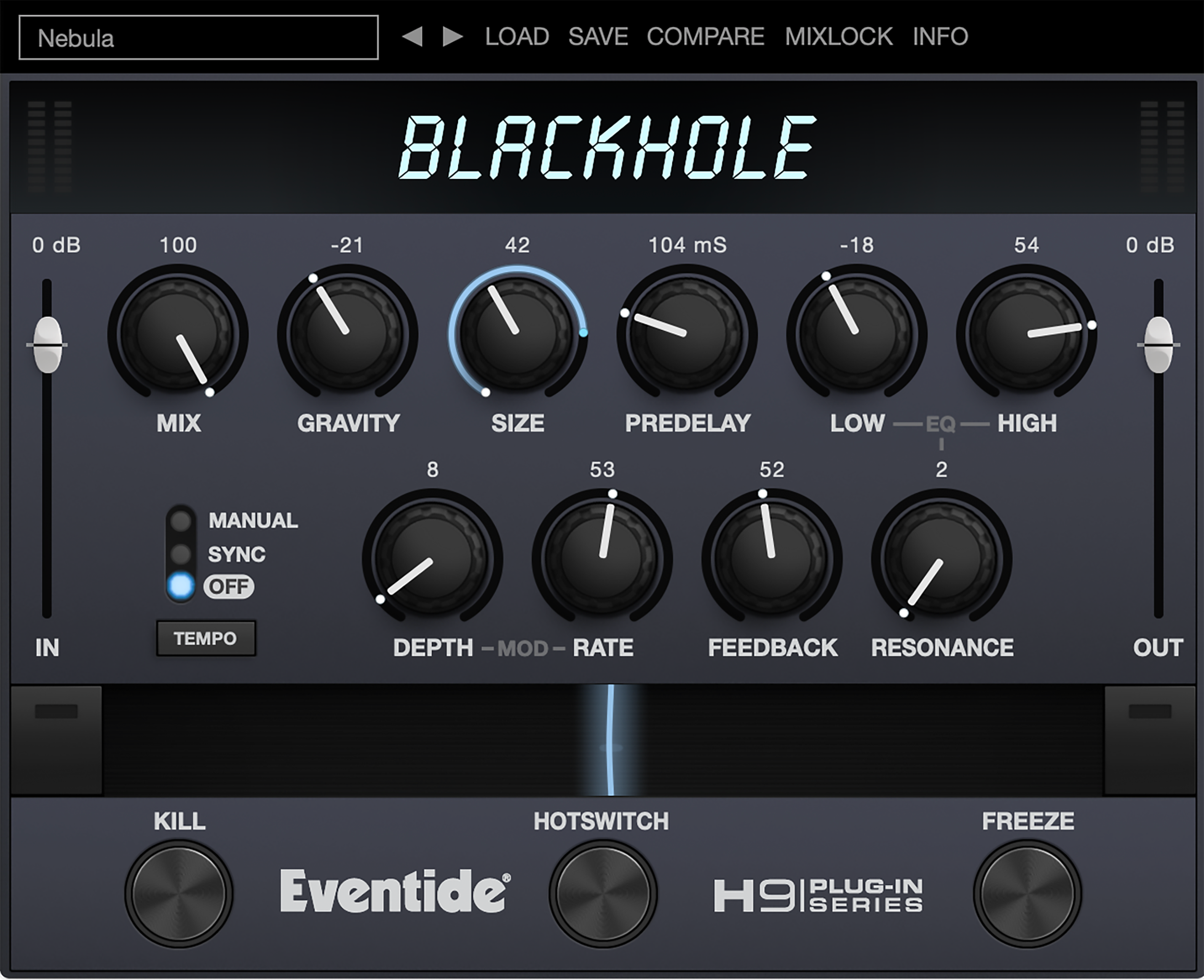 Eventide | Blackhole Reverb Plug-in