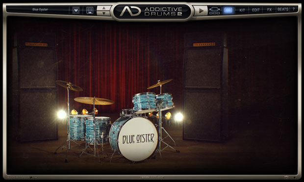 XLN Audio Addictive Drums 2 Blue Oyster