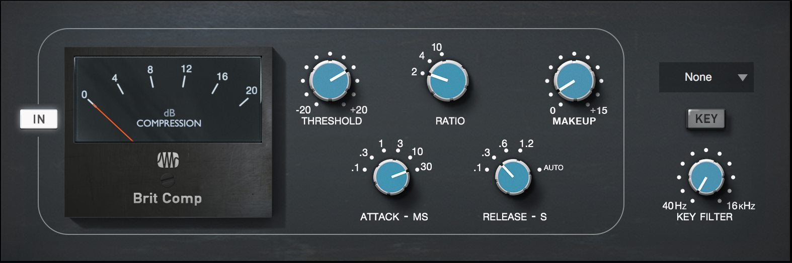 PreSonus Brit Comp Fat Channel Plug-in