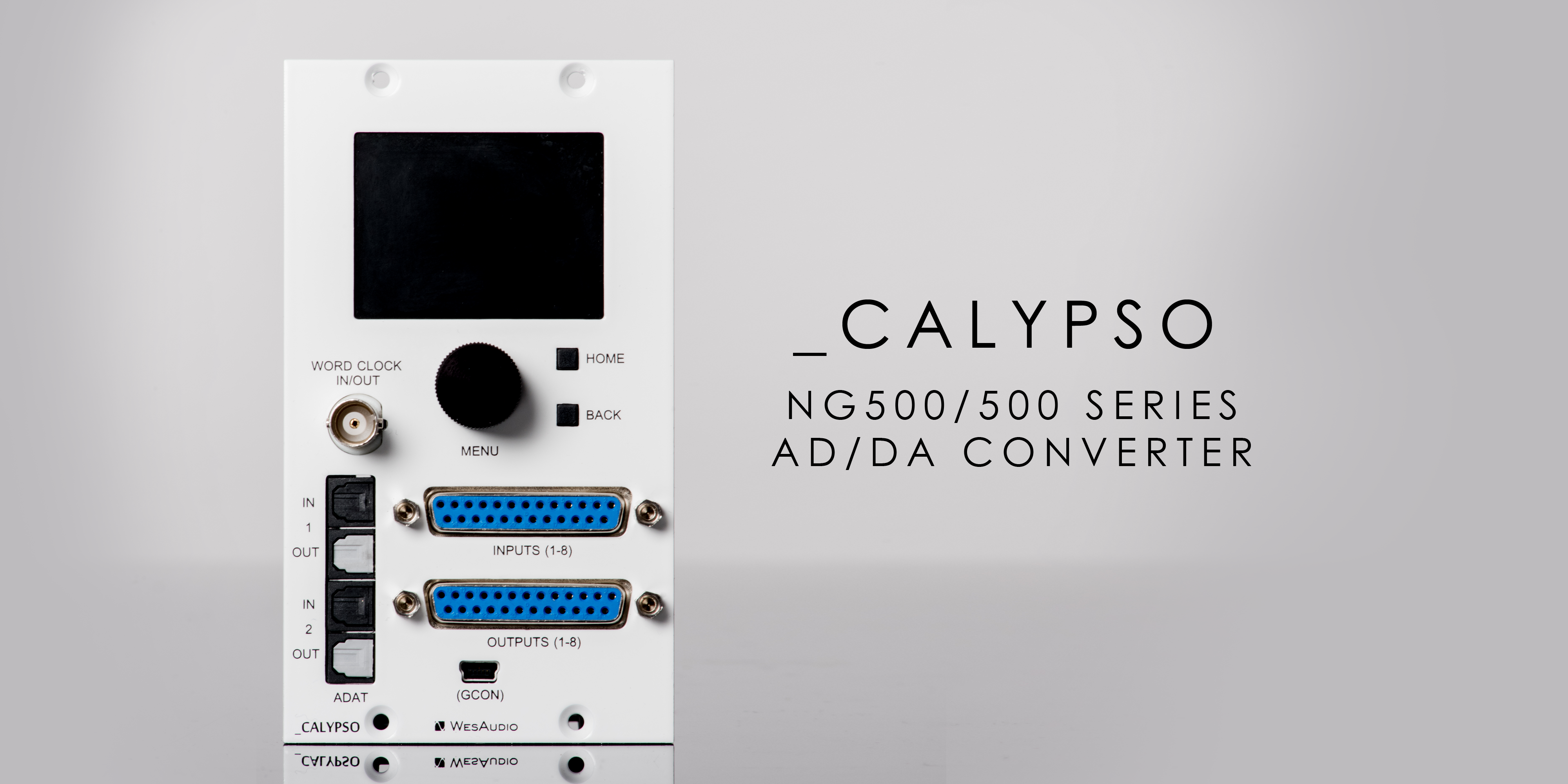 WesAudio | CALYPSO 8-CH AD/DA Converter with digital Recall