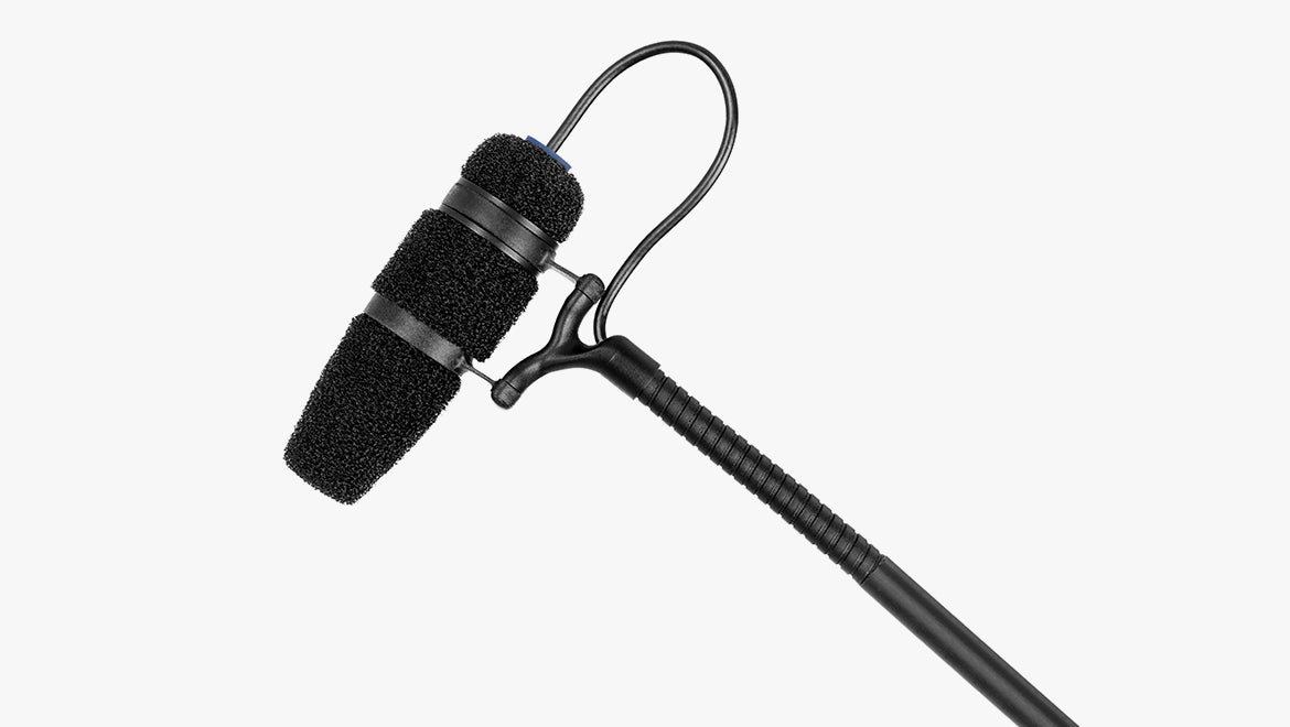 DPA 4097 CORE Supercardioid Mic, Black, XLR, 122 cm (48 in) Boom, Floor Stand, Choir Mic