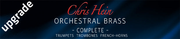 Best service Chris Hein Orchestral Brass Complete Upgrade