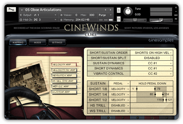 cinesamples CineWinds CORE