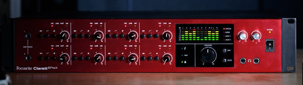 Focusrite Clarett 8PreX