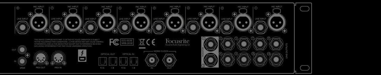 Focusrite Clarett 8PreX