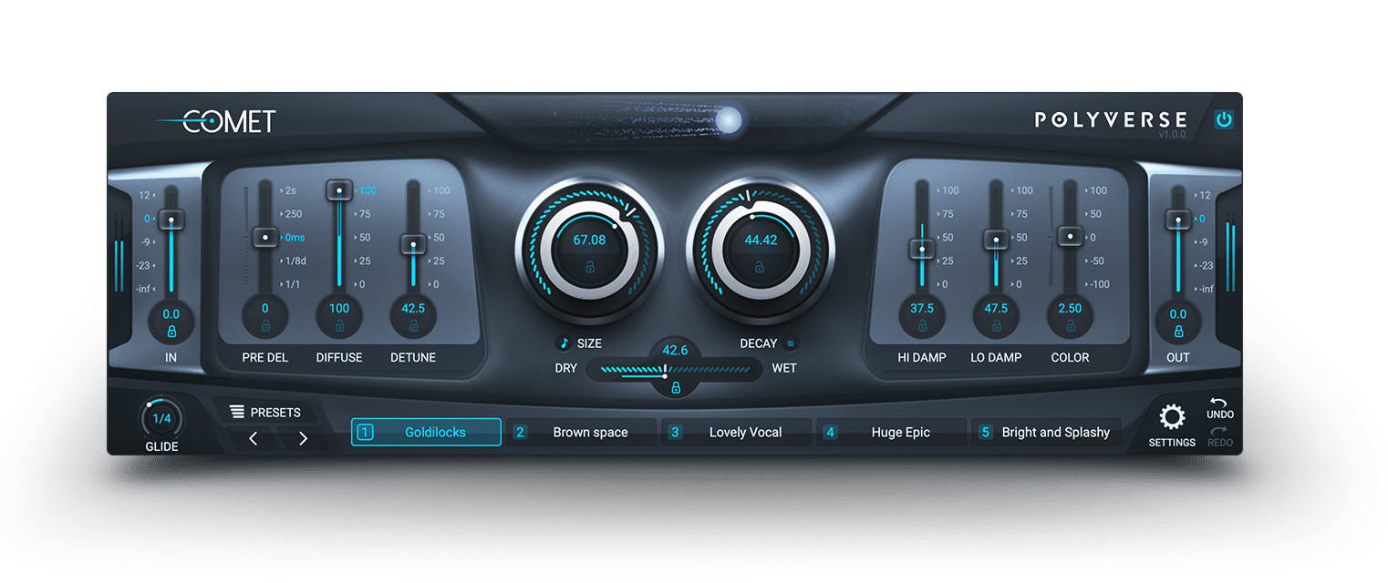 Polyverse Music | Comet Reverb Plug-in