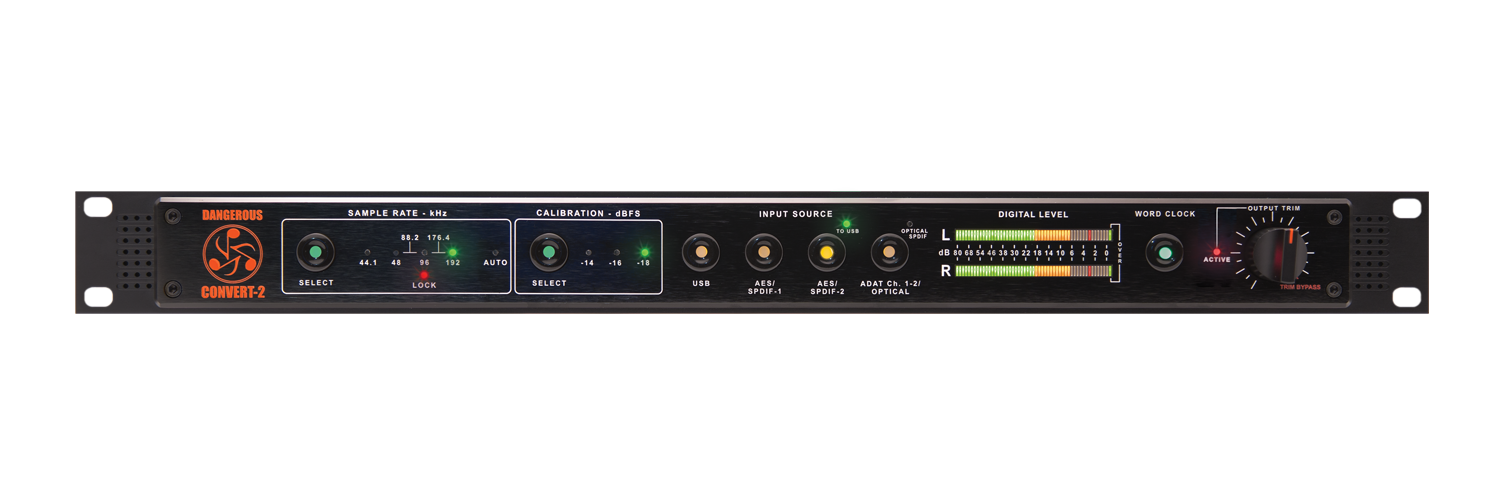 Dangerous Music | CONVERT-2 2-channel D/A Converter