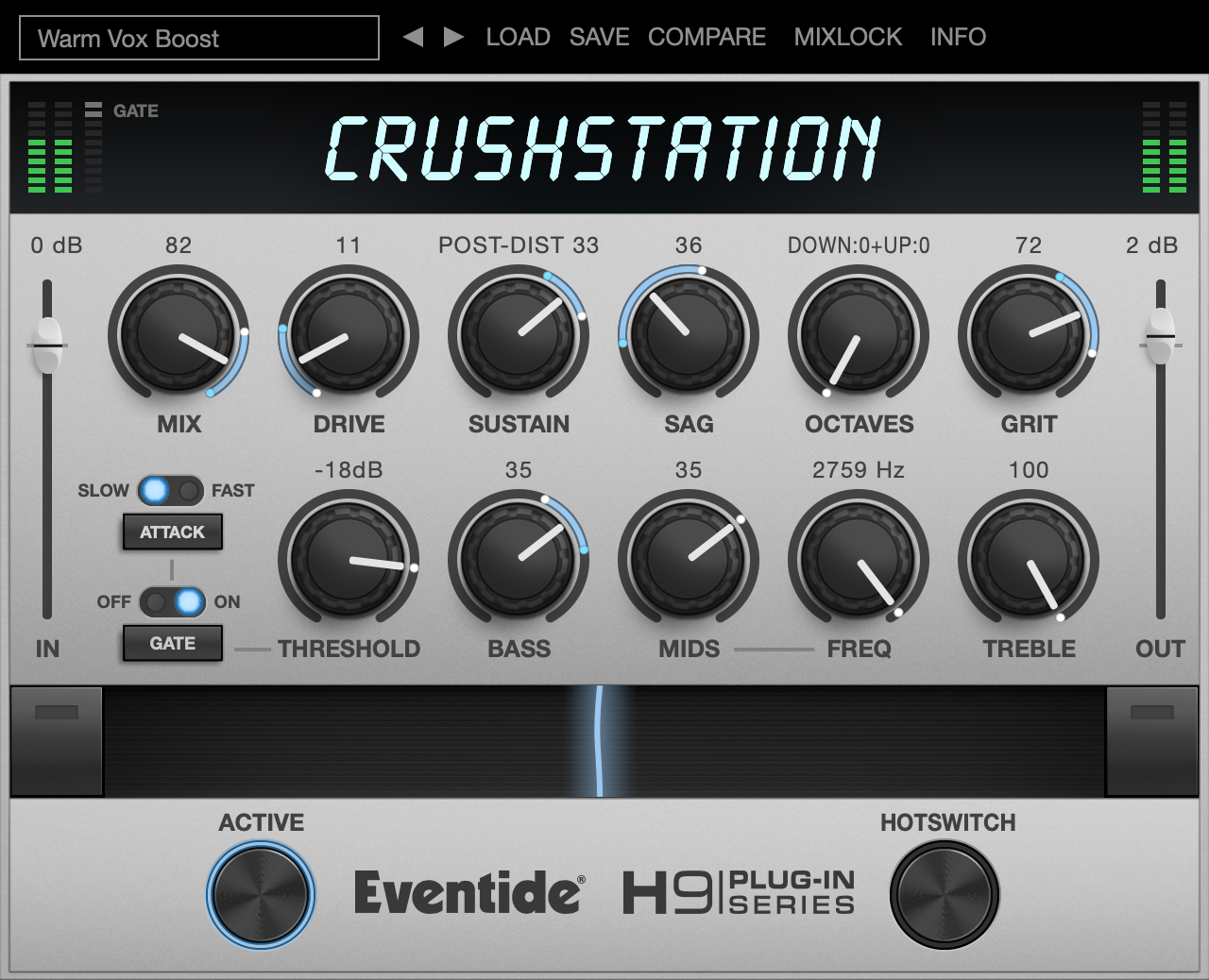Eventide | CrushStation Overdrive & Distortion Plug-in