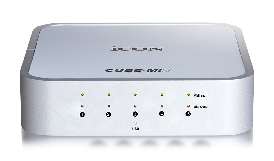 iCON Pro Audio | Cube Mi5 5x5 USB Midi Interface