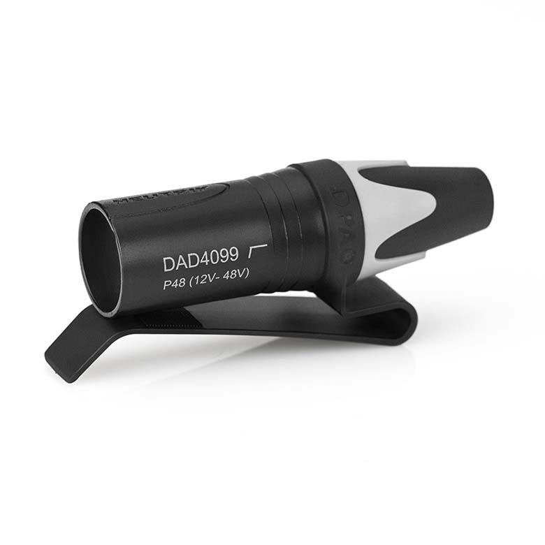 DPA Adapter for MicroDot to XLR with Belt Clip & Low Cut