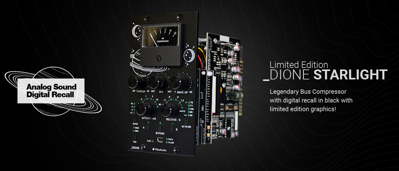 WesAudio | DIONE STARLIGHT Limited Edition Bus Compressor with digital Recall