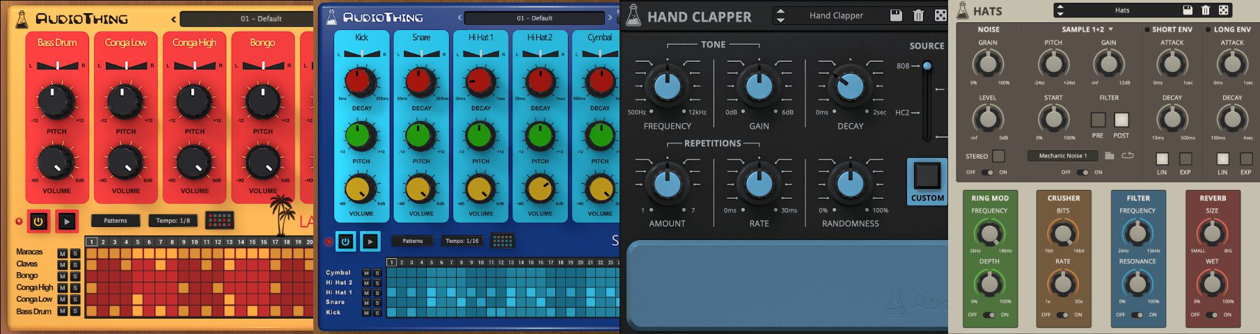 AudioThing | Drum Machine Bundle Plug-in Collection