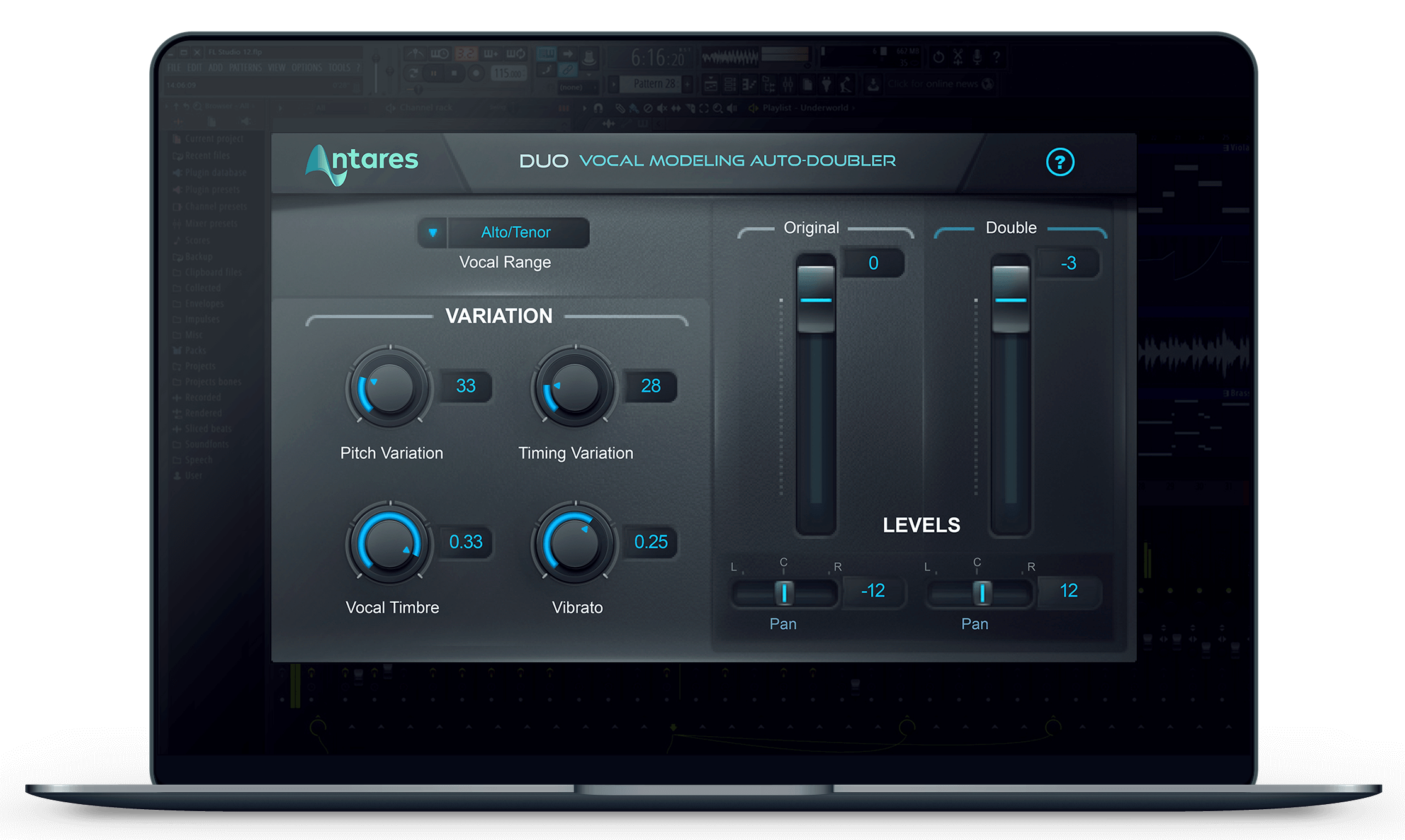 Antares | DUO Vocal Doubling Plug-in