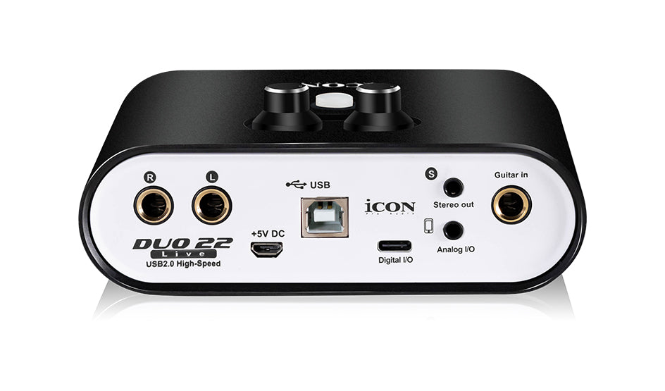 iCON Pro Audio | Duo22 Live USB audio interface