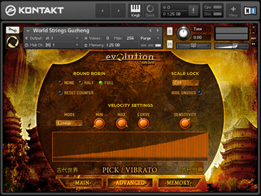 Evolution Series World Strings Guzheng
