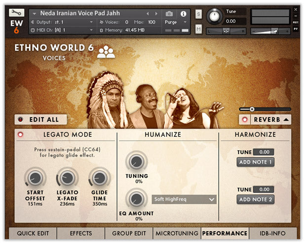 Best service Ethno World 6 Voices