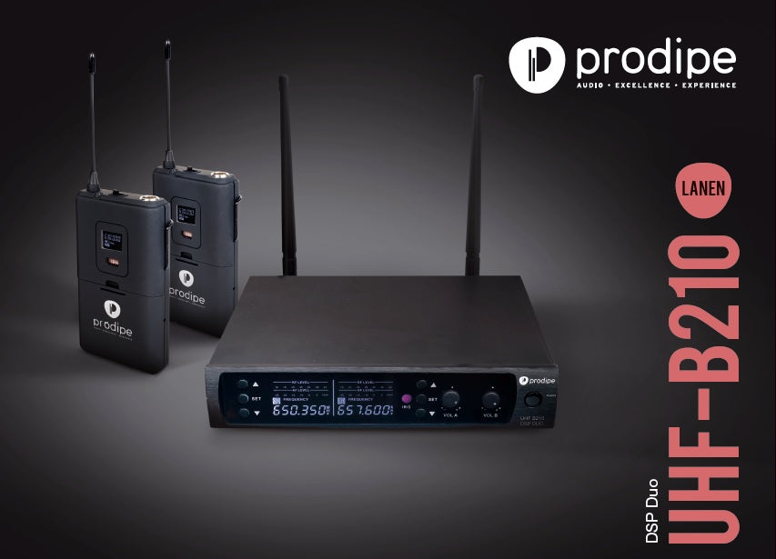 Prodipe UHF B210 DSP Duo