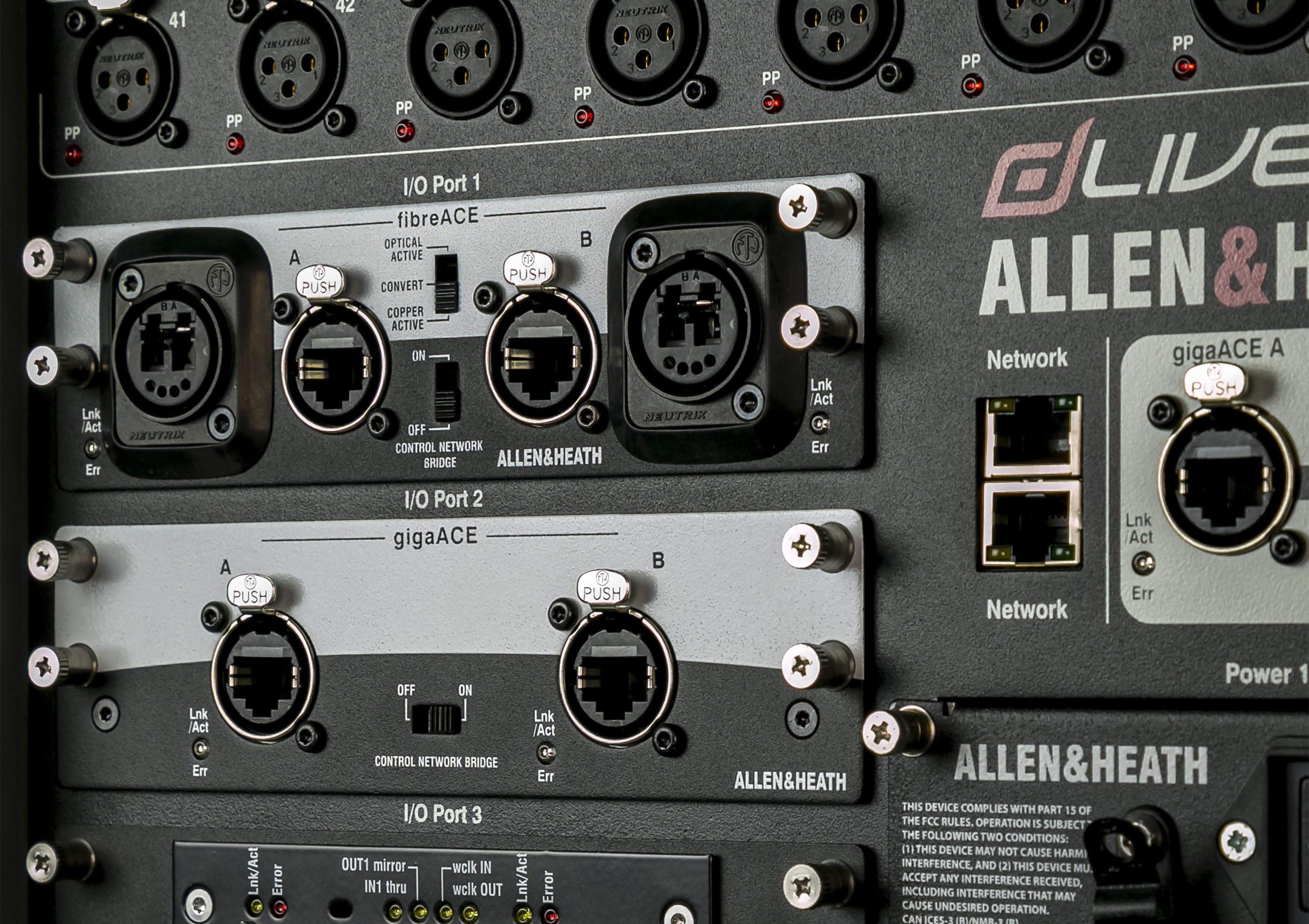 Allen & Heath | fibreACE Audio Networking Card for dLive