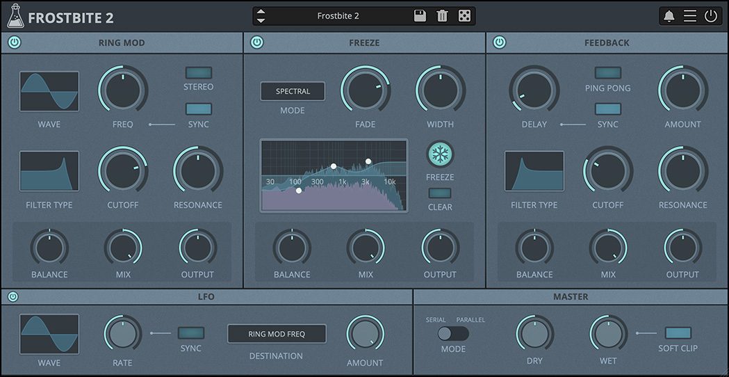 AudioThing | Frostbite 2 Multi-Effect Plug-in