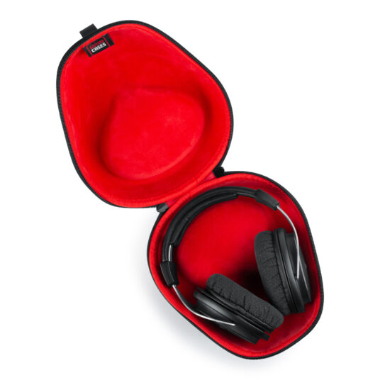 Gator Cases | Molded Case for Folding & Non-Folding Headphones – Black Color