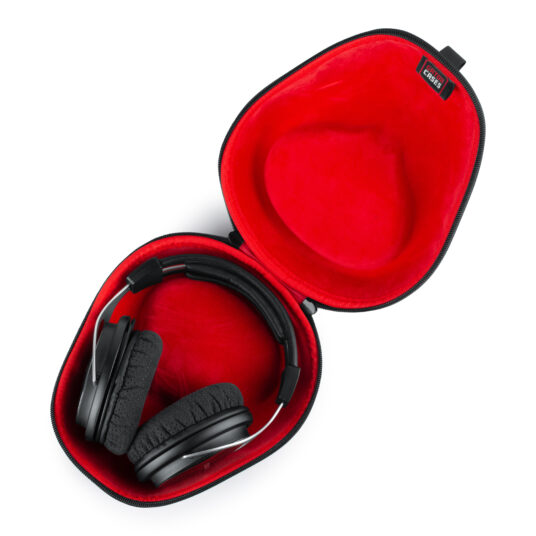 Gator Cases | Molded Case for Folding & Non-Folding Headphones – Black Color