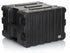 Gator Cases | 8U, 19″ Deep Molded Audio Rack; w/ wheels