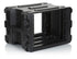 Gator Cases | 8U, 19″ Deep Molded Audio Rack; w/ wheels