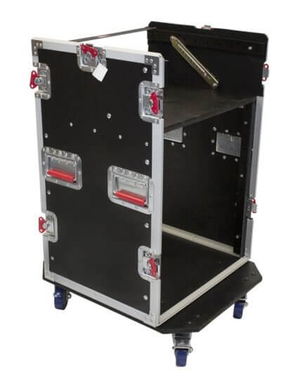 Gator Cases | 10U Top, 12U Side Road Rack Case