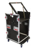 Gator Cases | 10U Top, 12U Side Road Rack Case