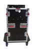 Gator Cases | 10U Top, 12U Side Road Rack Case