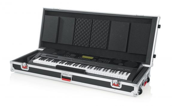 Gator Cases | 76 Note Road Case W/ Wheels