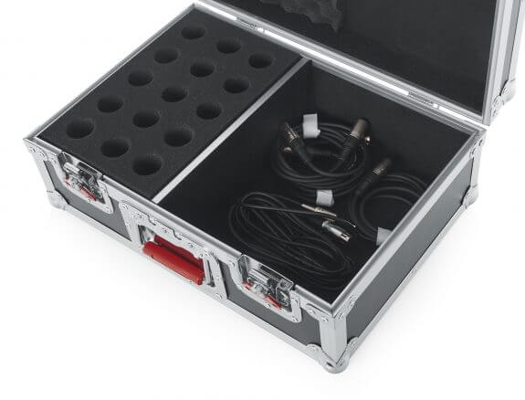 Gator Cases | 15 Microphones Road Case